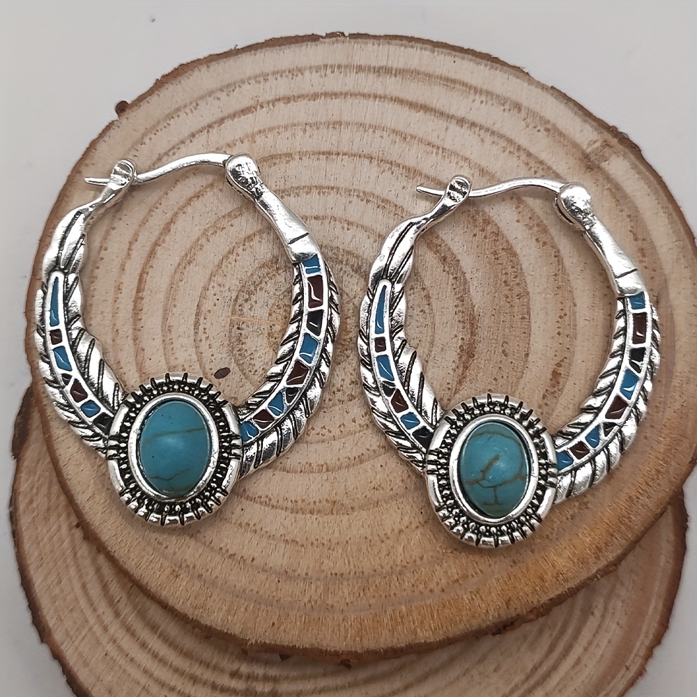 American swiss hot sale hoop earrings