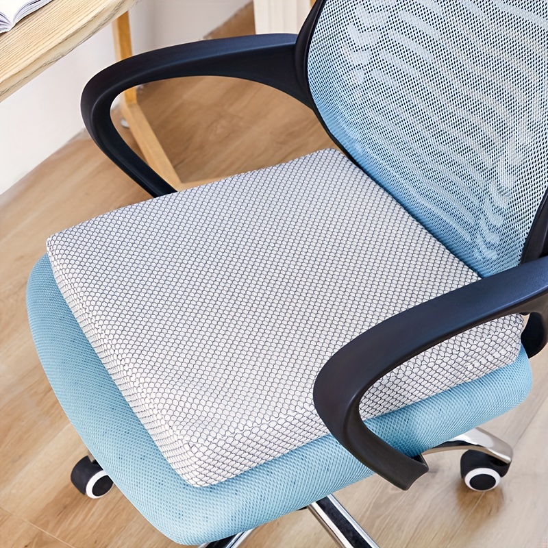 4d Fiber Air Cushion Sedentary Soft Cushion, Comfortable And Breathable Pillow  Cushions Office Chair Cushion Hip Pain Relief - Temu