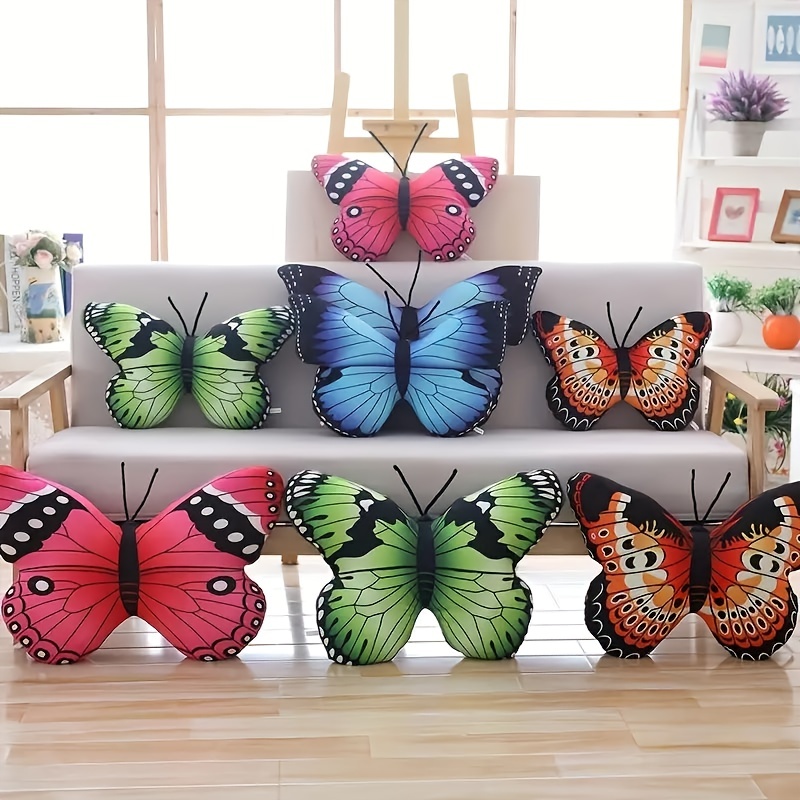 

Simulation Butterfly Pillow Plush Toy, Butterfly Doll Sofa Cushion Christmas Room Decoration Shooting Props, Creative Christmas Gift For Friends!