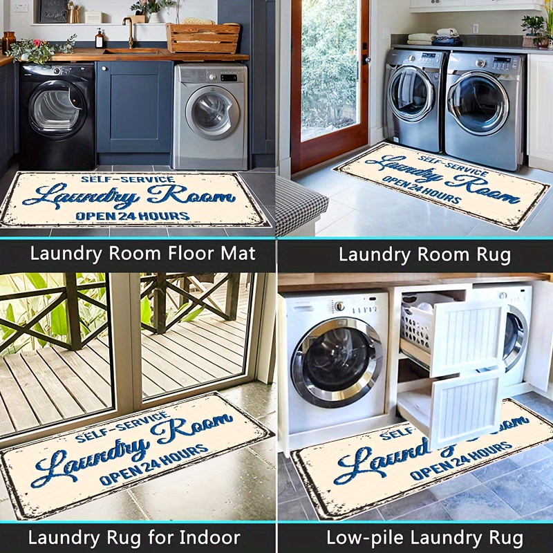 Non slip Water Absorbent Rug Machine Washable Laundry Room - Temu