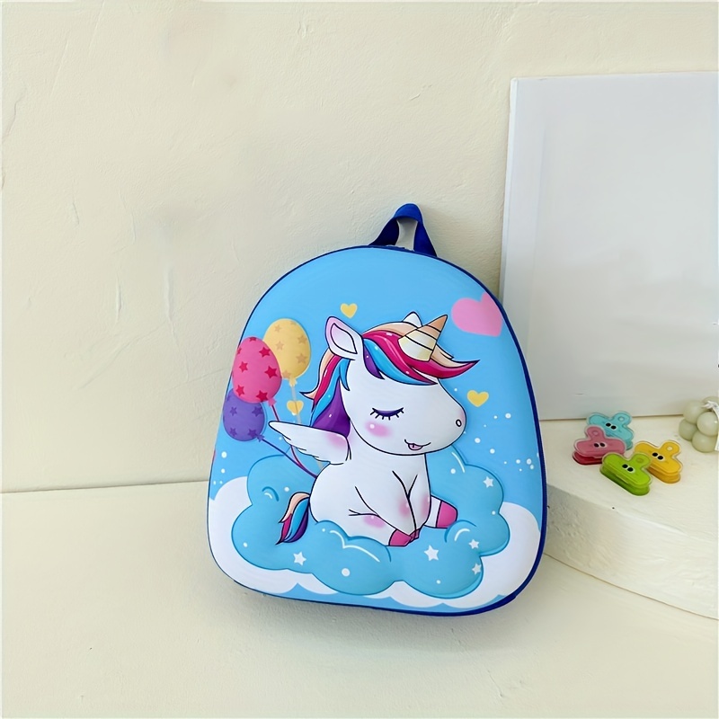 Unicorn Schoolbag Boys Girls Hard Shell Backpack