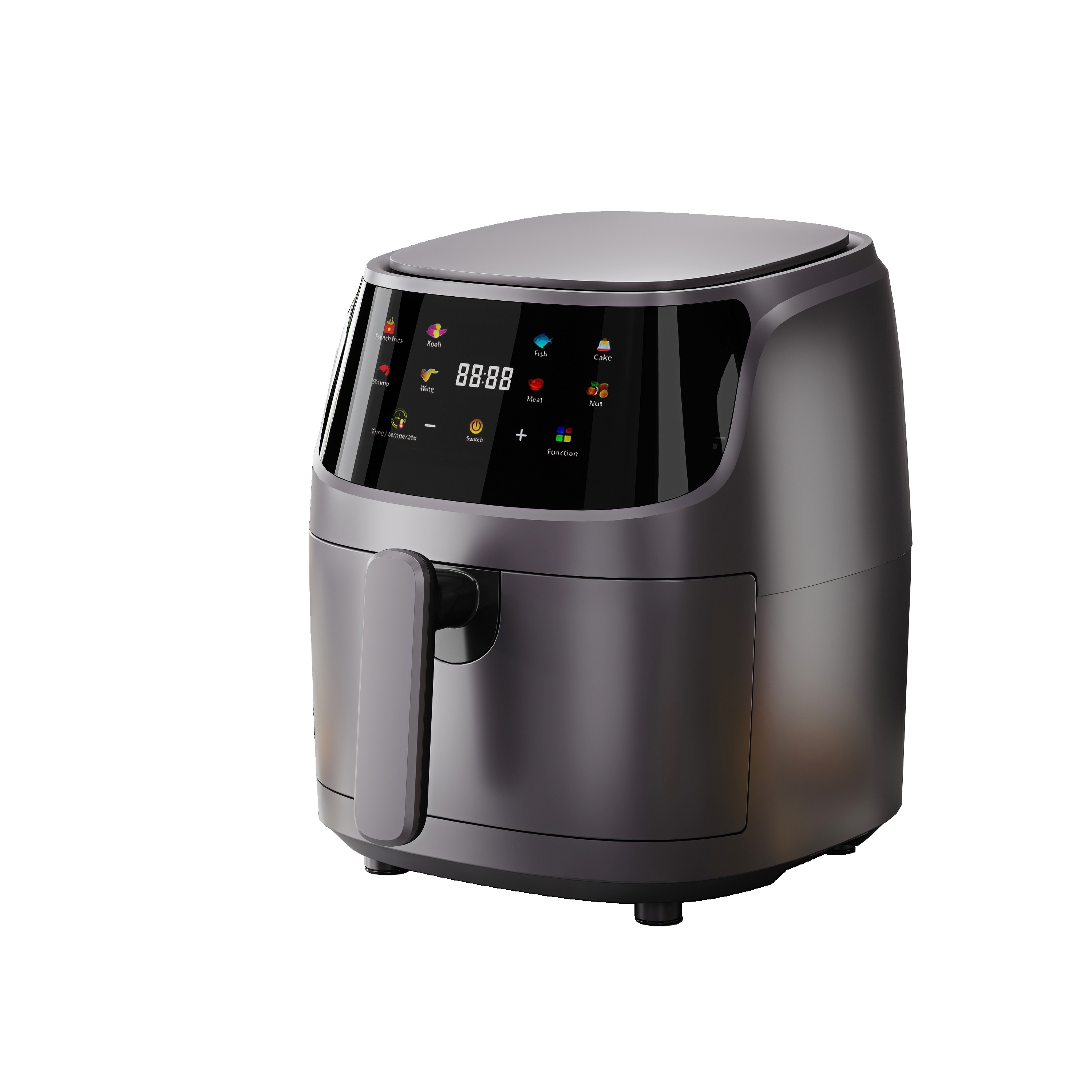 1pc Air Fryer, 8 Quart Air Fryer Oven With Smart Cooking Programs