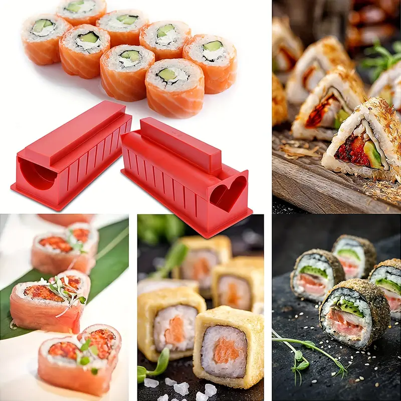 Sushi Making Kit Sushi Maker Sushi Roll Maker Set With Sushi - Temu