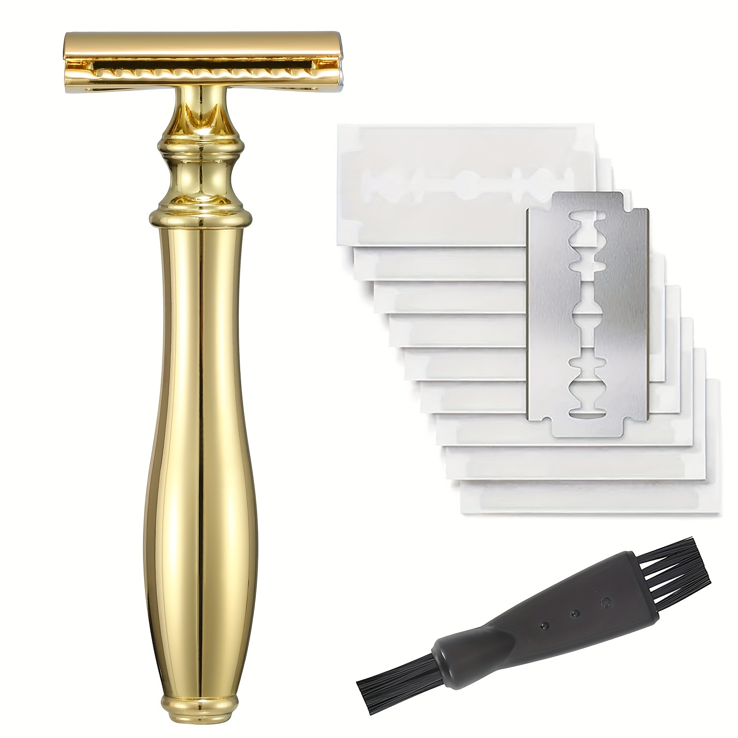 Adjustable Double Edge Safety Razor Comfortable Handle - Temu