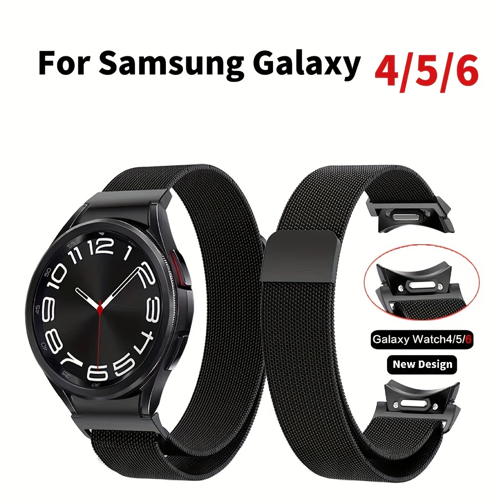 Comprar Correa de silicona de 20mm para Samsung Galaxy Watch 6/5/4  40mm/44mm pulsera Original sin huecos para Galaxy Watch 6 Classic 47mm43mm  Correa