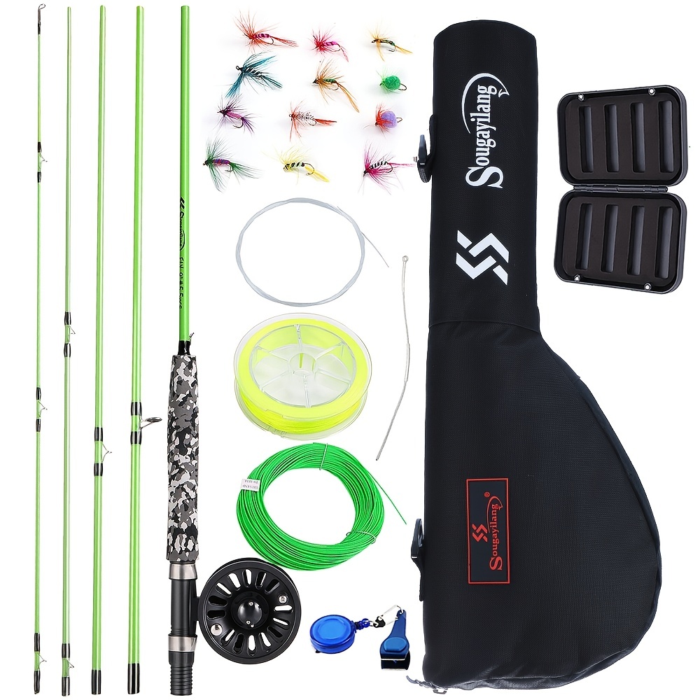 Sougayilang Fishing Rod Reel Combos Kit Including High - Temu