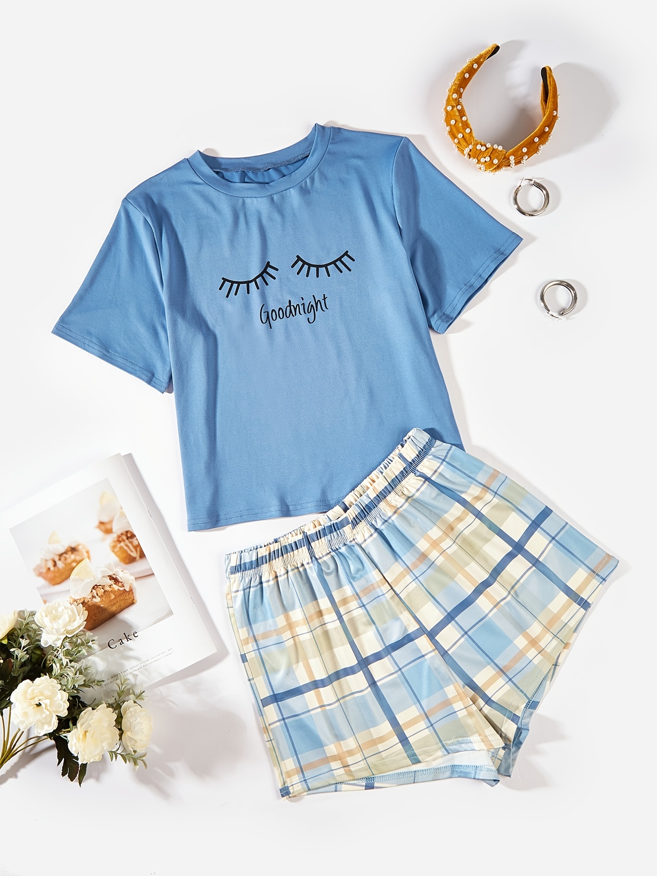 Camisa de pijama con motivo Monograma mixto - Mujer - Ready to Wear