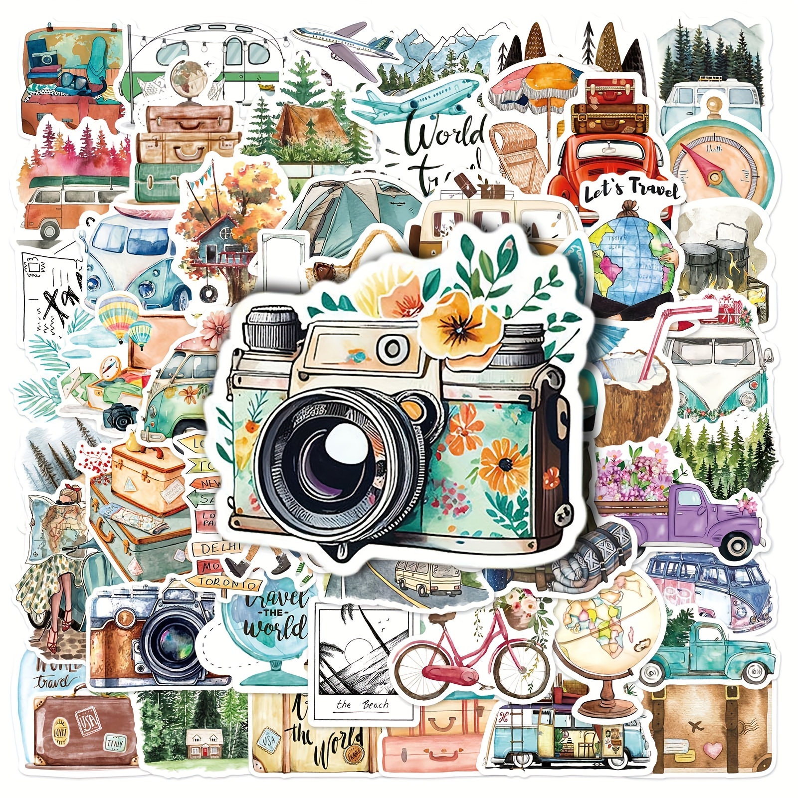 Explore the World with Custom Travel Stickers