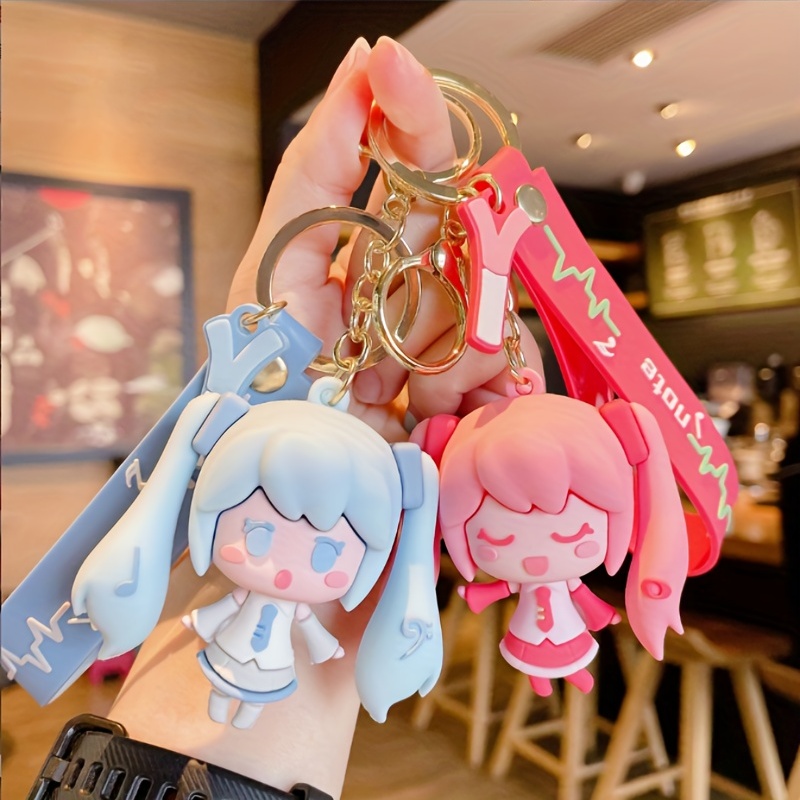 Cute Animal Dog Keychain Couple Key Chain Bag Car Pendant - Temu