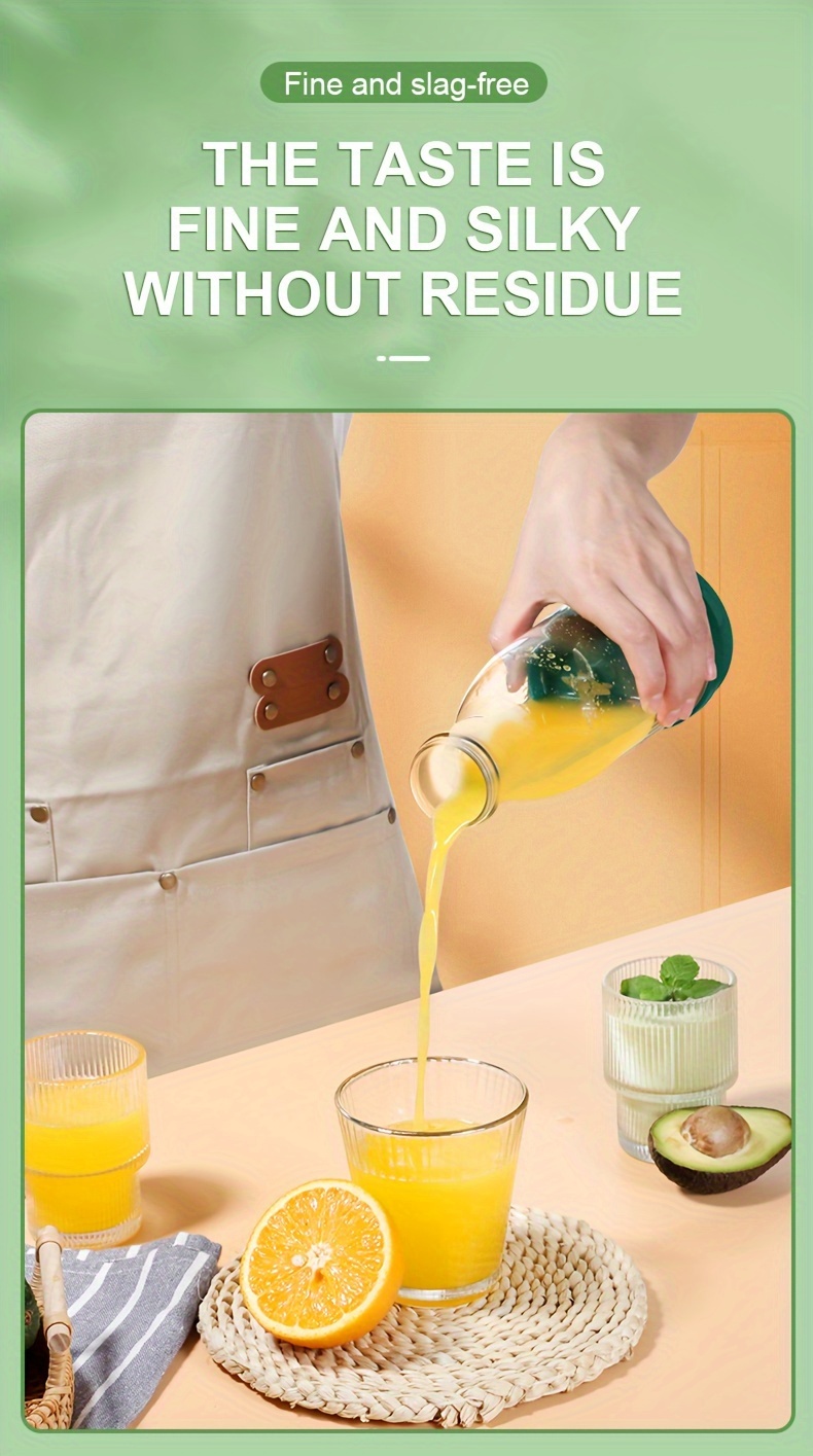 usb charging fruit shaker home juice juice machine multifunctional mini portable juicer details 5