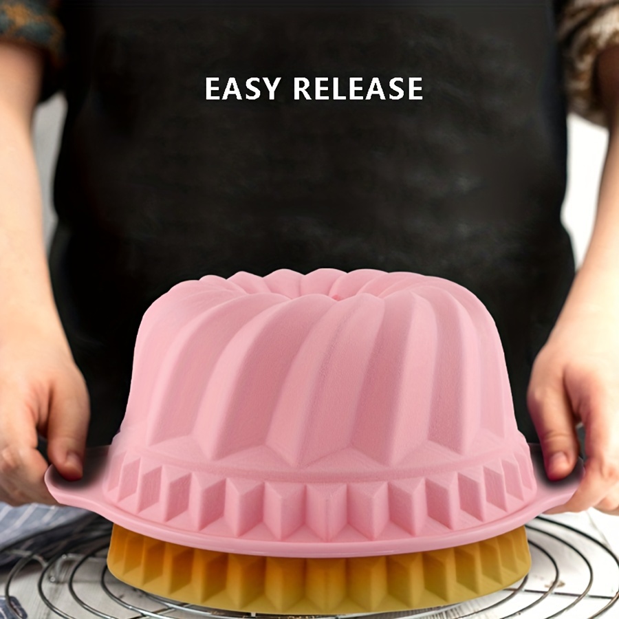 Silicone Bakeware Set Heat Resistant Cake Pans Bundt Pan - Temu