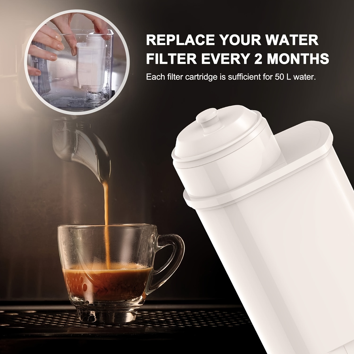 Water filter - Accessory for coffee maker TZ70003