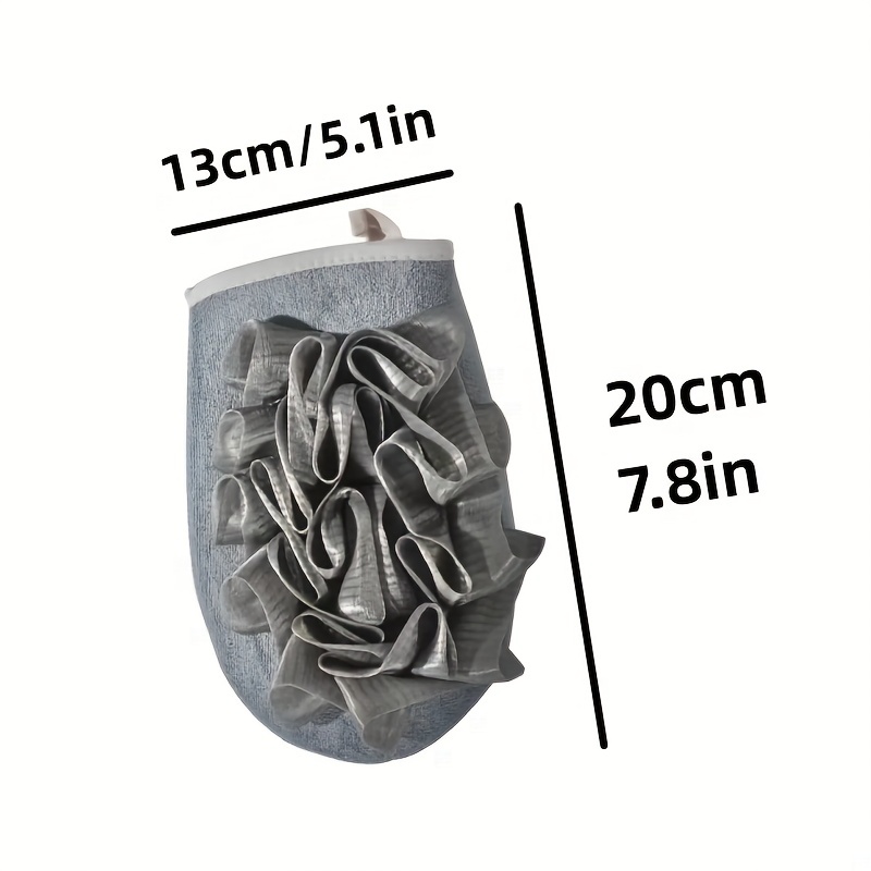 Dual Sided Exfoliating Gloves for Body Scrubbing