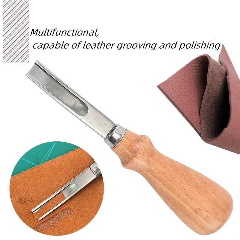 Leather Edge Skiving Beveler Tool Set Wide Mouth - Temu