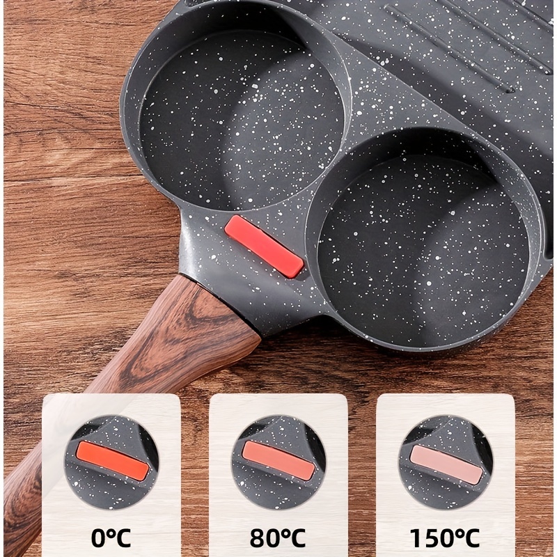 Four hole Fried Egg Pot Household Non stick Frying Pan For - Temu