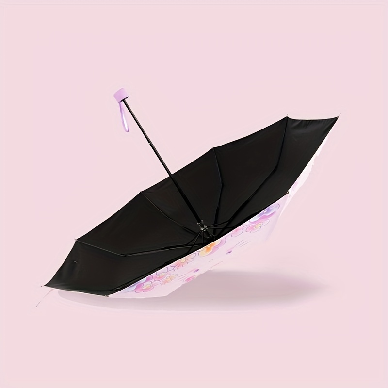  GXYUVW - Mini paraguas compacto para sol y lluvia, ligero y  portátil, pequeño paraguas de viaje con 96% de protección UV (rosa),  Compacto : Ropa, Zapatos y Joyería