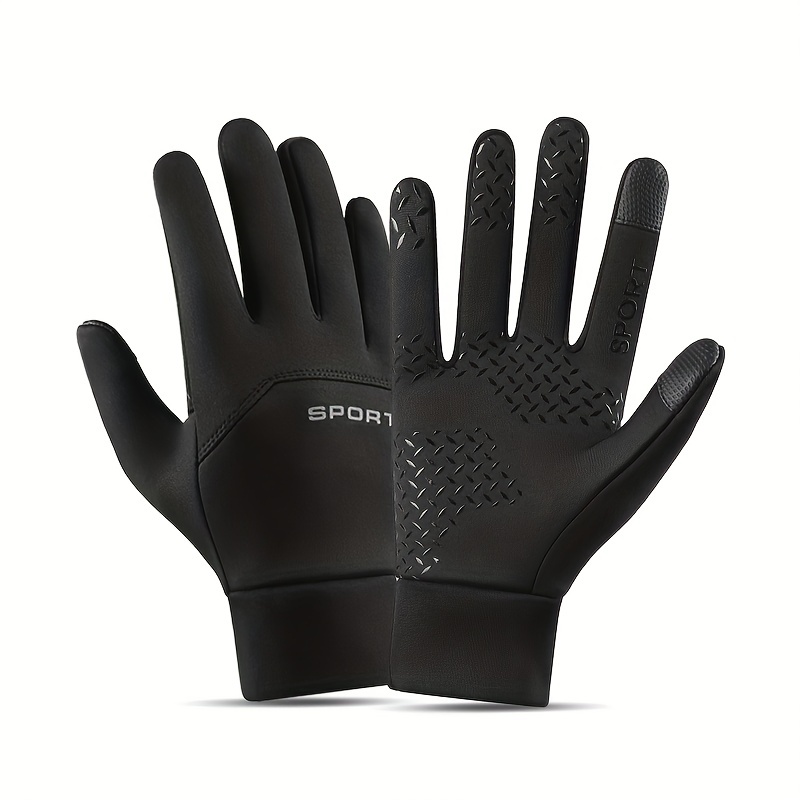 Waterproof Outdoor Gloves Touch Screen (thumb Index Finger - Temu