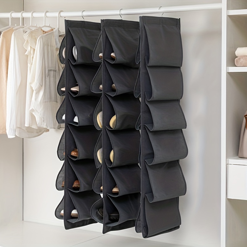 Hanging Storage Organizer For Closet Fabric Wardrobe Hanging - Temu