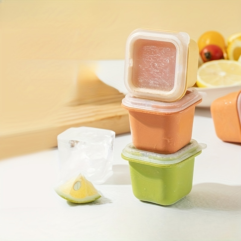 Household Ice Cube Mold Ice Box Baby Food Ice Mold Food - Temu United Arab  Emirates