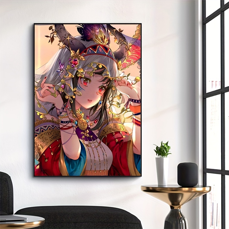 Diy Halloween Decor Anime Character Pattern Diamond Painting - Temu