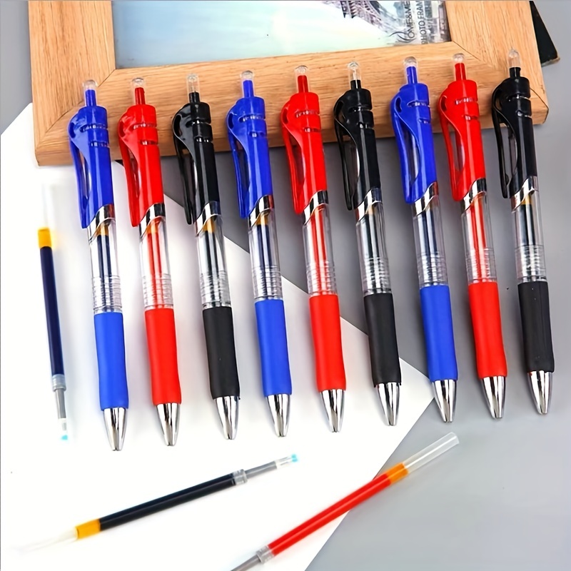 Gel Pens Comfy Grip Retractable Gel Ink Pens K35 Push Pen - Temu