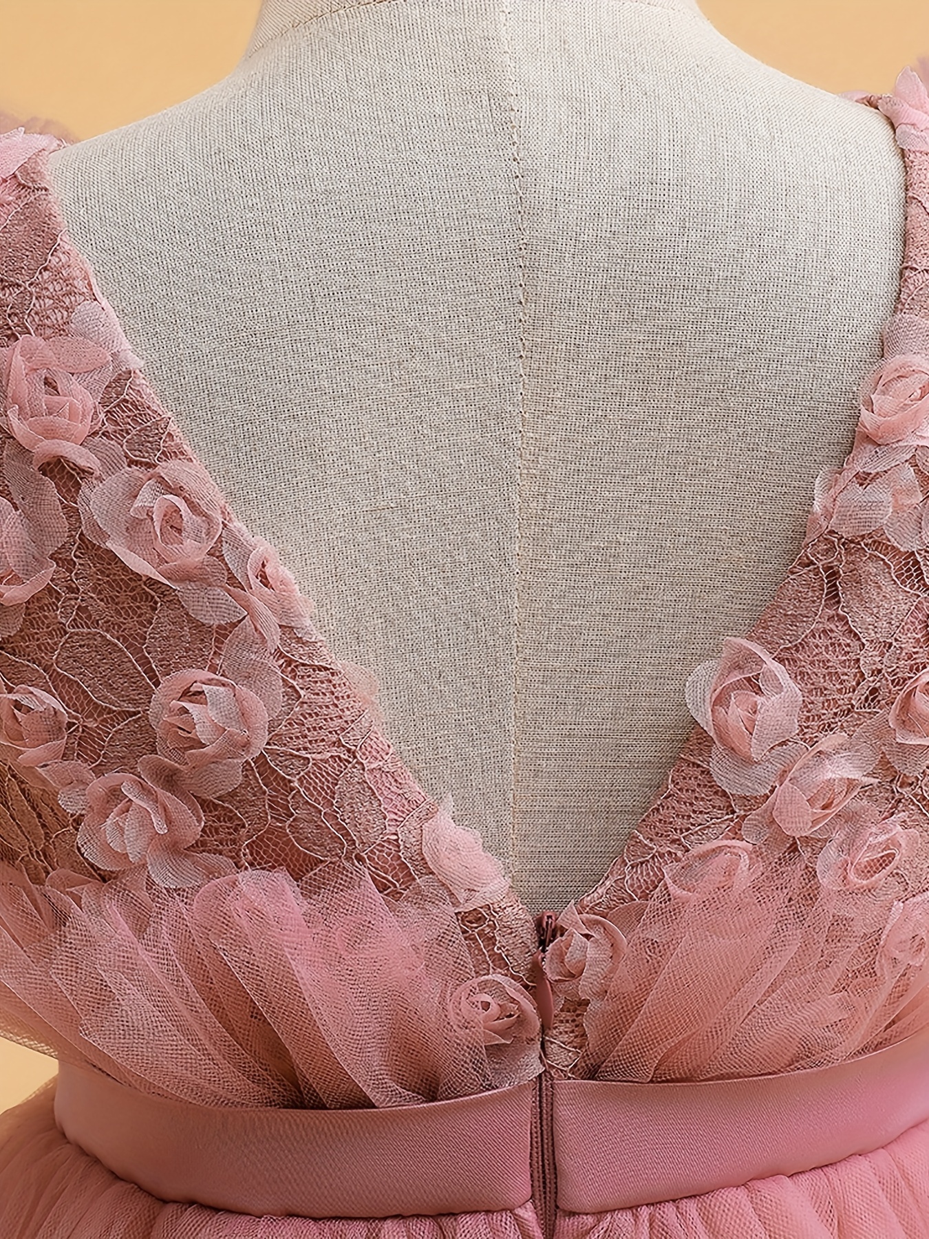 Robe de soirée princesse Dusty Pink