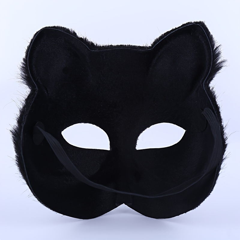 Animal Plush Mask - CHILD Cat Mask - MASKS Masquerade, Venetian Character,  AnimalsHorror