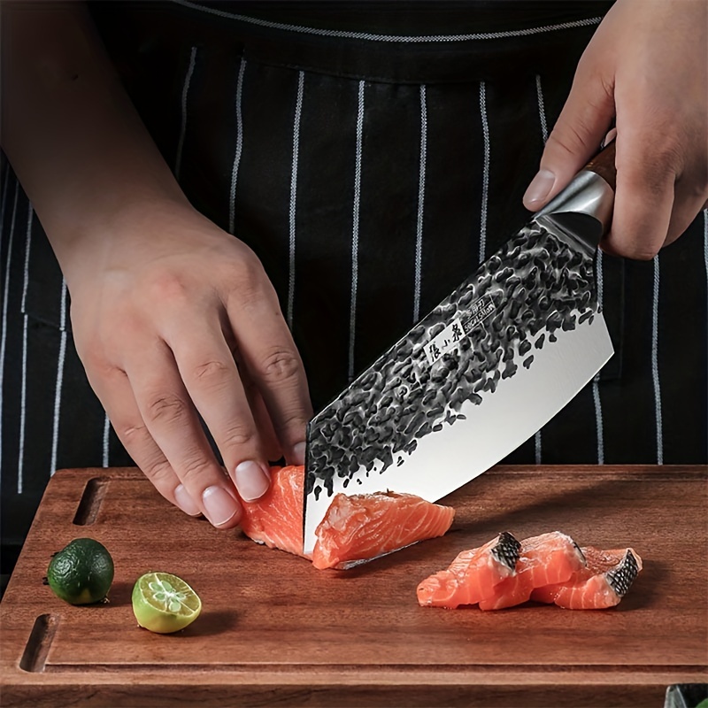 Sharp Stainless Steel Kitchen Knife for Versatile Meat, Vegetable, and  Fruit Cutting