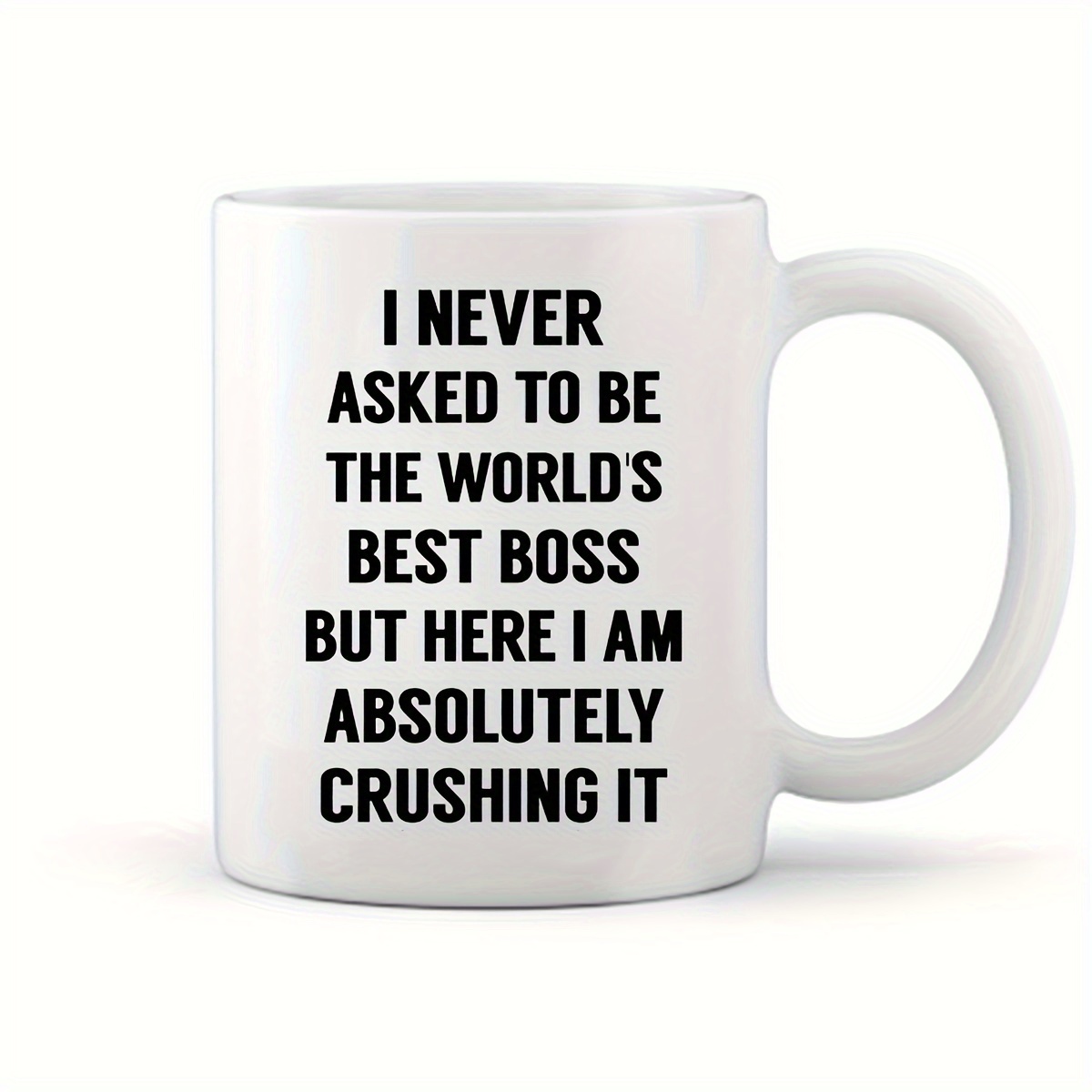 Being A Boss Is Easy Ceramic Coffee Mug Boss Gifts For - Temu
