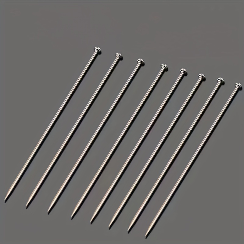 400pcs Straight Pins, Durable Stainless Steel Dressmaker Pins, Straight  Pins Sewing With Plastic Boxes, Fine Satin Pins, Flat Head Pins For Jewelry  Ma