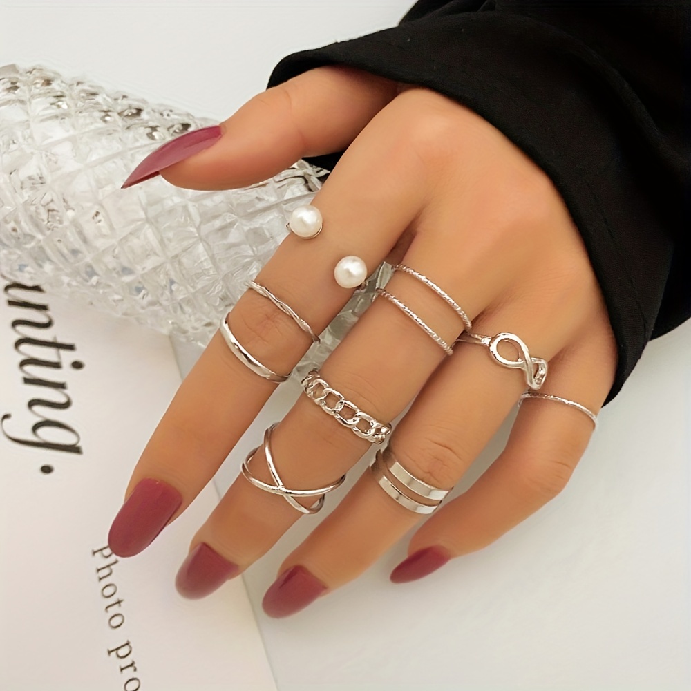 5 finger deals ring set