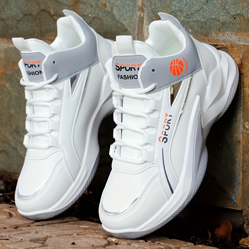 mens trendy high top basketball shoes comfy non slip casual Temu