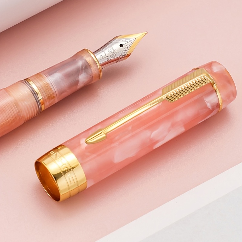 New Jinhao 100 Fountain Pen The Arrow Clip Beautiful Marble - Temu