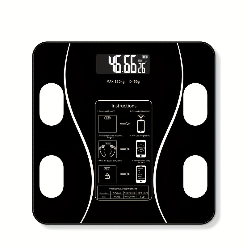 Weight Scale Smart Weight Scale Household Electronic Scale - Temu