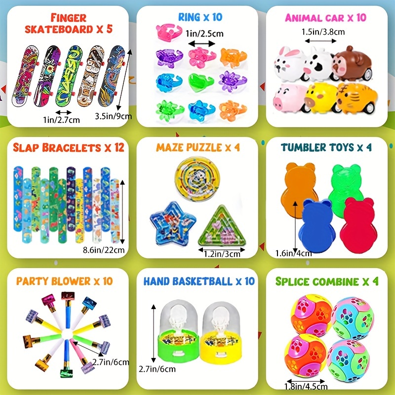Buy Party Favors for Kids Goodie Bags Fillers - 120Pcs Stocking