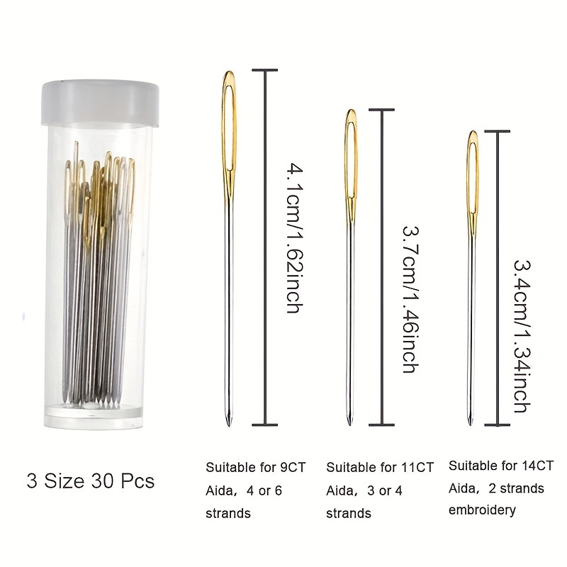Types of Embroidery Needles 