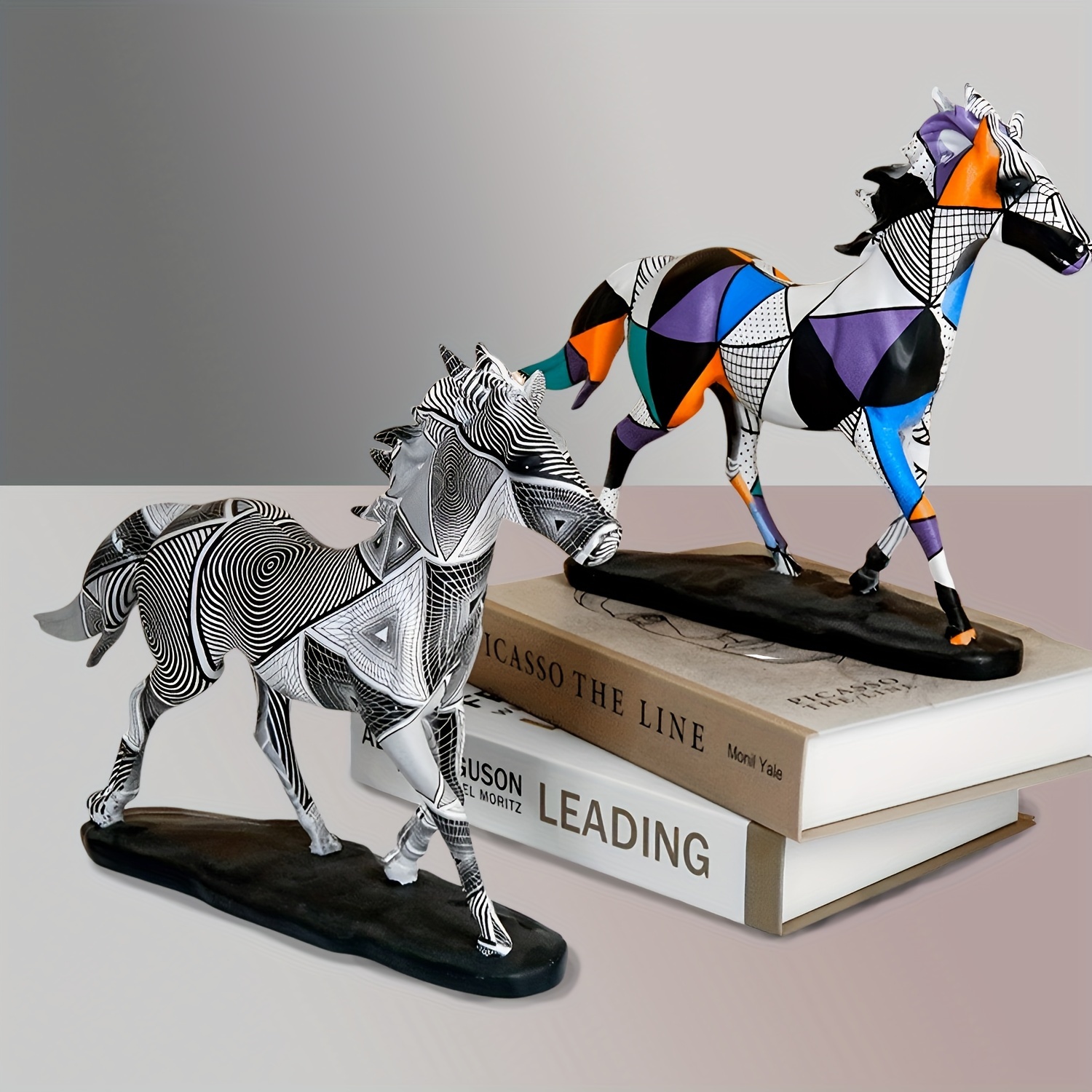 Cheval à bascule décoratif miniature vintage en bois, Petit cheval