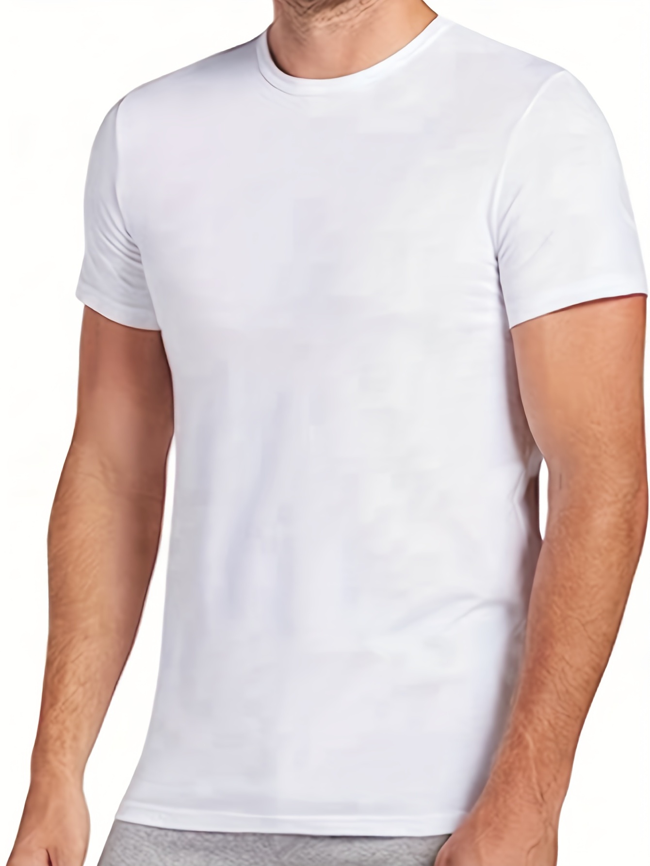 4 Uds. Camisetas Cómodas Informales Hombre Camisetas Negras - Temu