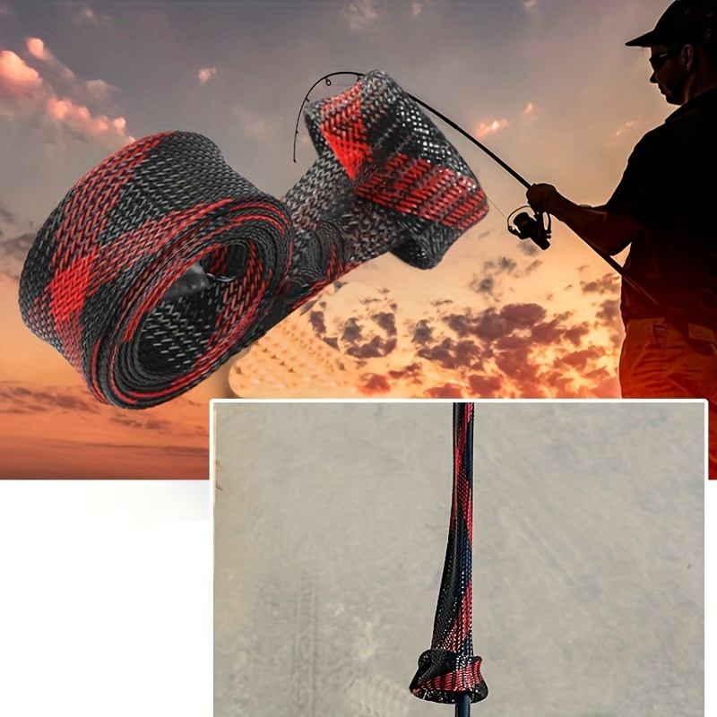 Fishing Rod Sleeve Cover Protect Spinning Casting Sea - Temu Canada