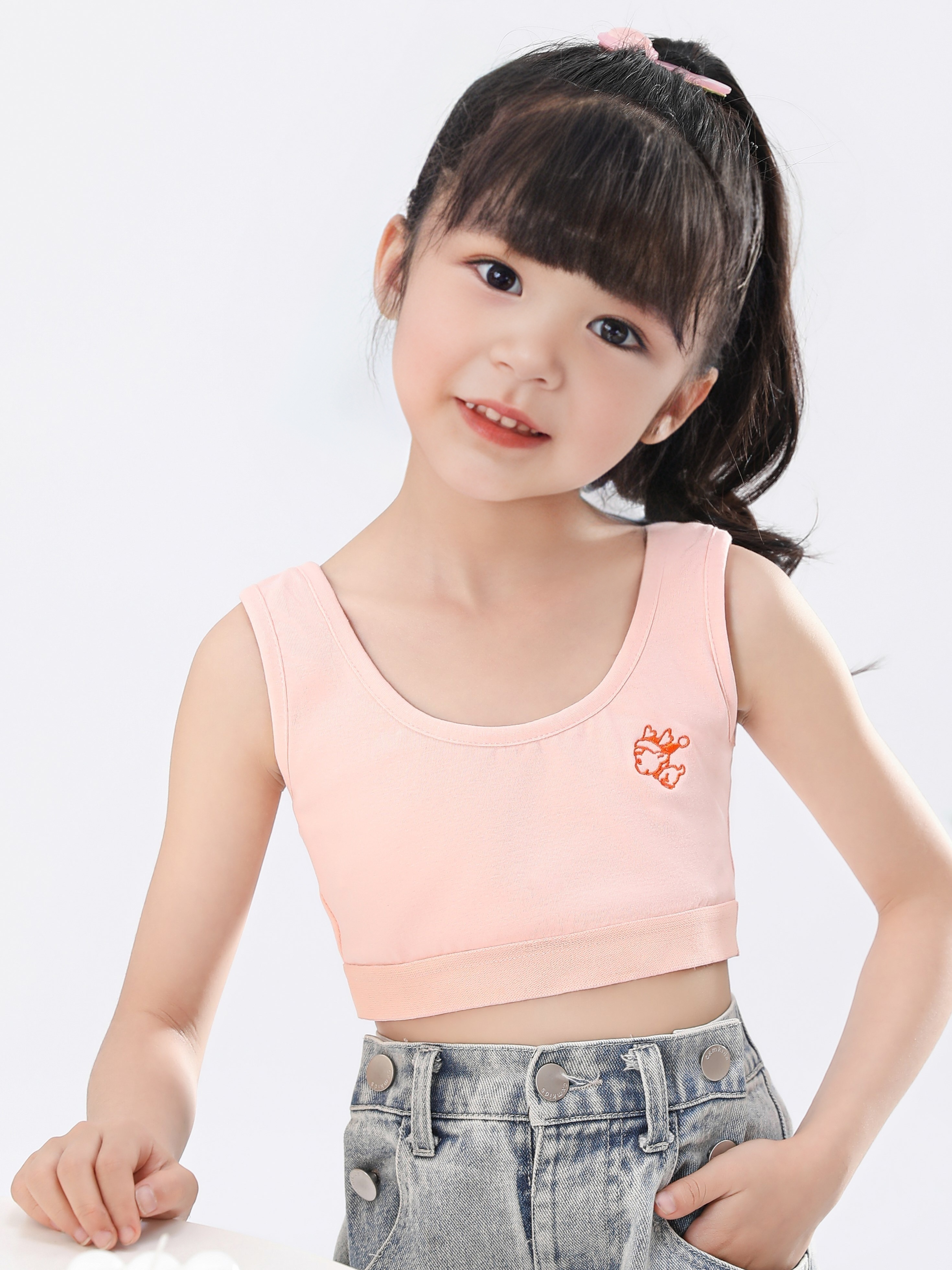 Girls Camisoles Comfortable Soft Tank Tops Basic Undershirts - Temu Canada