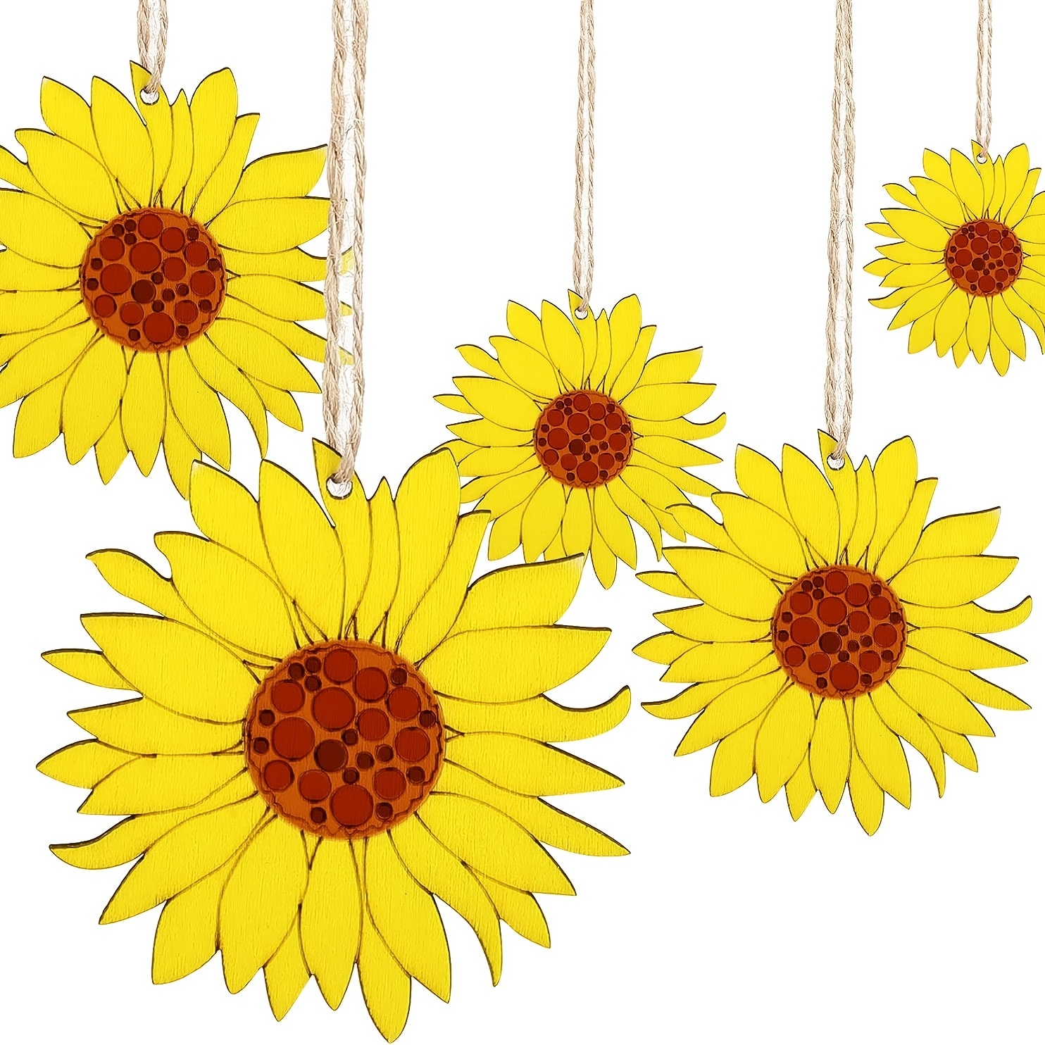 Cutouts Wooden Sign Craft Wood Board Blank Wooden Sign With Sunflower  Design Craft Wood Board To