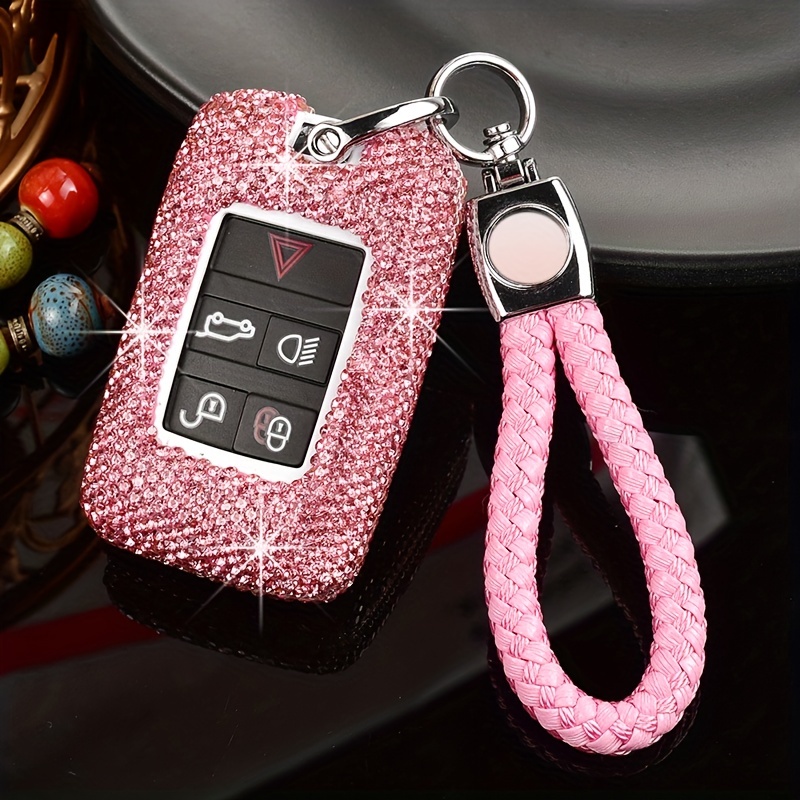 Key Fob Cover With Lanyard Key Chain For Land Rover For Freelander