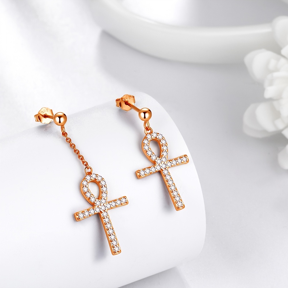 Cross on sale earrings boys