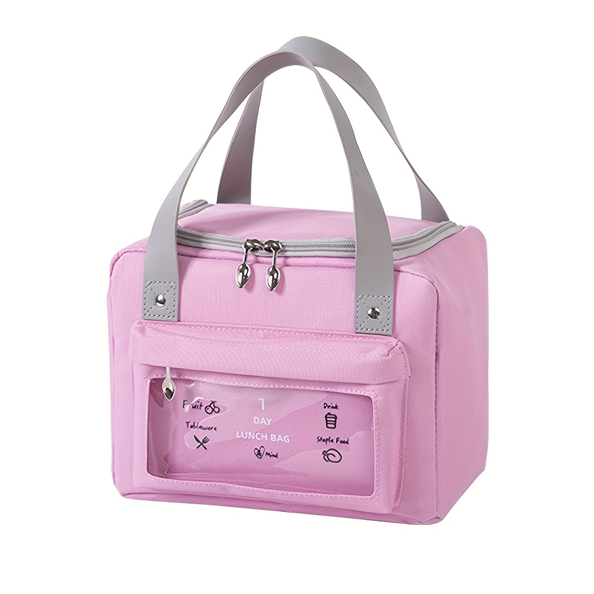 Insulated Lunch Bag For Teenagers Workers: Bento Bag With - Temu