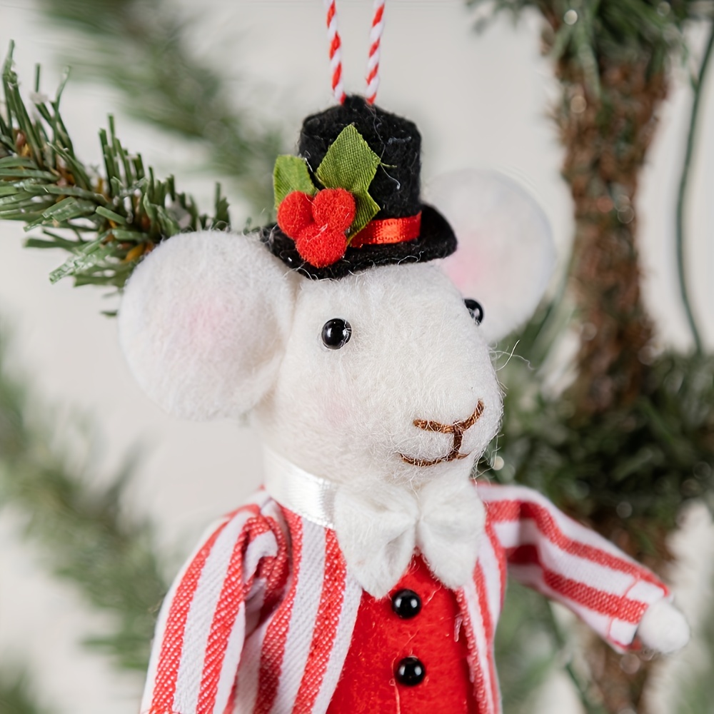 Felt Mouse Ornament