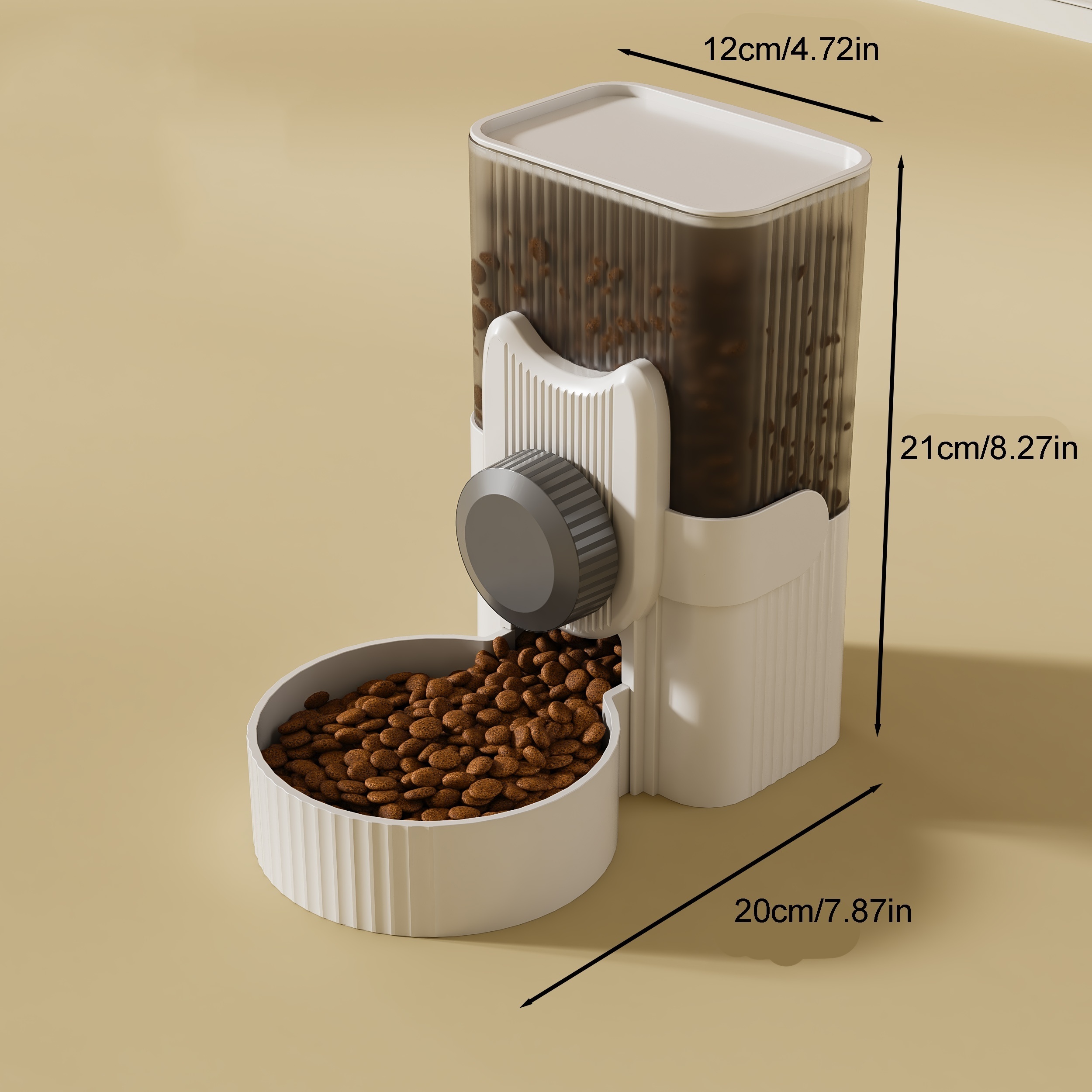 Wall mounted Automatic Pet Feeder Waterer Cats Dogs Temu