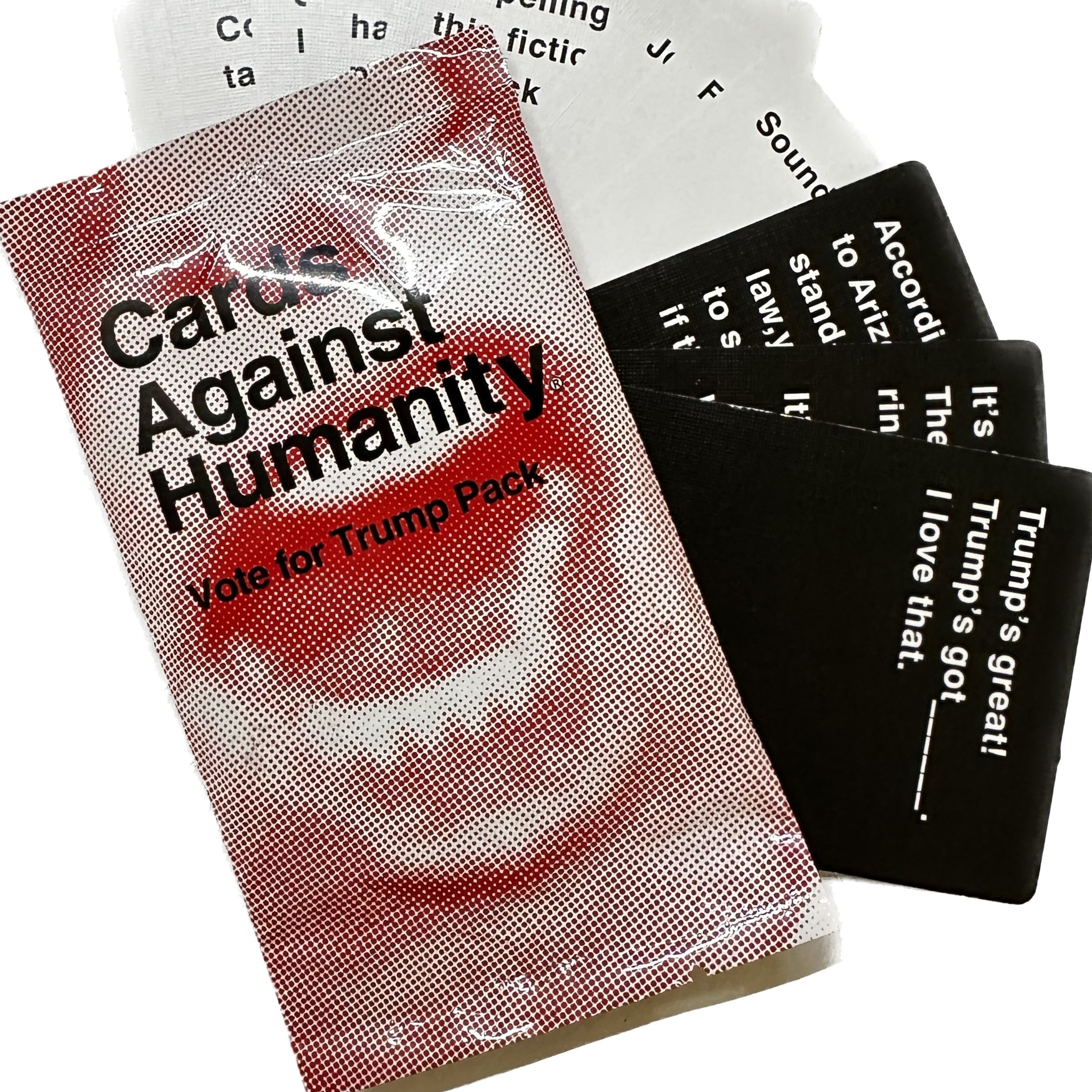 Cards Against Humanity: Vote for Trump Pack