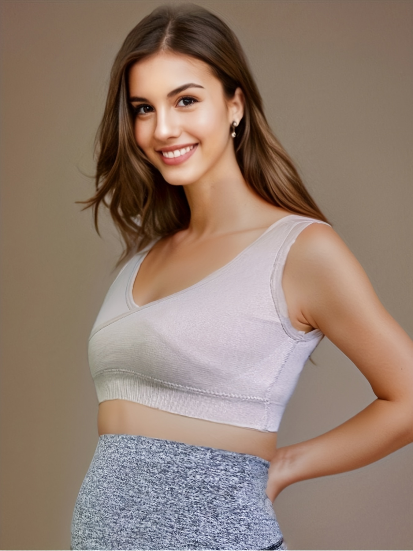 3 pack soft and comfortable maternity bra Temu