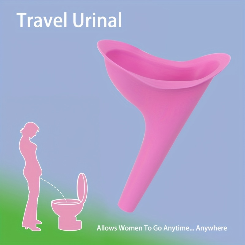 Entonnoir d'urine en silicone pour urinoir portable pour hommes