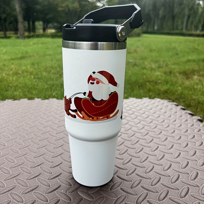 1pc Christmas Themed Straw Cup